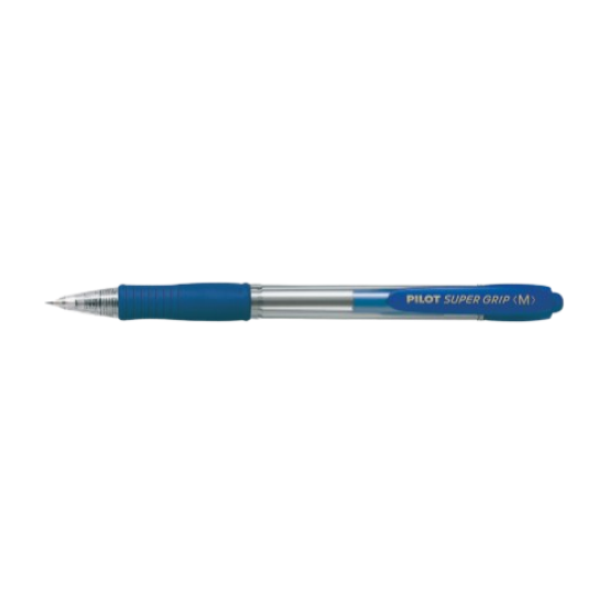 PILOT ΣΤΥΛΟ SUPER GRIP MEDIUM 1.0mm ΜΠΛΕ
